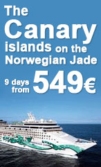the canary islands on the norwegian jade